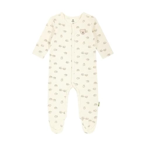 Steiff Strampler langarm EU Größe 50 eggnog, Baby-Strampler, langarm Strampelanzug für Babys, Body langärmelig Einteiler, weich und bequem, waschmaschinenfest Steiff Strampler langarm EU Größe 50 eggnog, Baby-Strampler, langarm Strampelanzug für Babys, Body langärmelig Einteiler, weich und bequem, waschmaschinenfest von Steiff