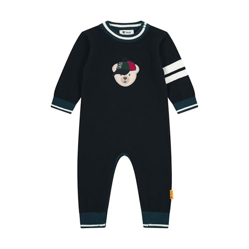 Steiff Strampler langarm EU Größe 68 steiff navy, Baby-Strampler, langarm Strampelanzug für Babys, Body langärmelig Einteiler, weich und bequem, waschmaschinenfest Steiff Strampler langarm EU Größe 68 steiff navy, Baby-Strampler, langarm Strampelanzug für Babys, Body langärmelig Einteiler, weich und bequem, waschmaschinenfest von Steiff