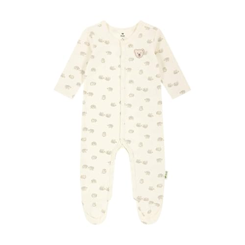 Steiff Strampler langarm EU Größe 74 eggnog, Baby-Strampler, langarm Strampelanzug für Babys, Body langärmelig Einteiler, weich und bequem, waschmaschinenfest Steiff Strampler langarm EU Größe 74 eggnog, Baby-Strampler, langarm Strampelanzug für Babys, Body langärmelig Einteiler, weich und bequem, waschmaschinenfest von Steiff