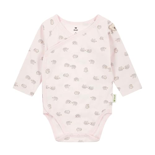 Steiff Wickelbody langarm EU Größe 62 pearl, langarm Body für Babys, Wickel-Strampler Einteiler, weicher und bequemer Strampelanzug, waschmaschinenfest Steiff Wickelbody langarm EU Größe 62 pearl, langarm Body für Babys, Wickel-Strampler Einteiler, weicher und bequemer Strampelanzug, waschmaschinenfest von Steiff