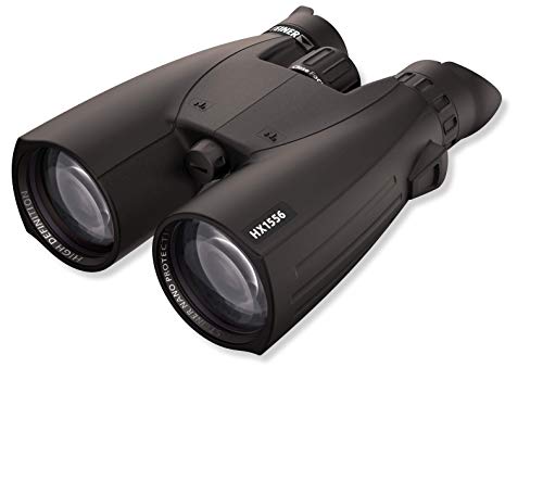 Steiner HX Series 15x56 Fernglas – vielseitige, klare, hochpräzise Abenteueroptik für schwaches Licht und Tageslicht, Schwarz von Steiner