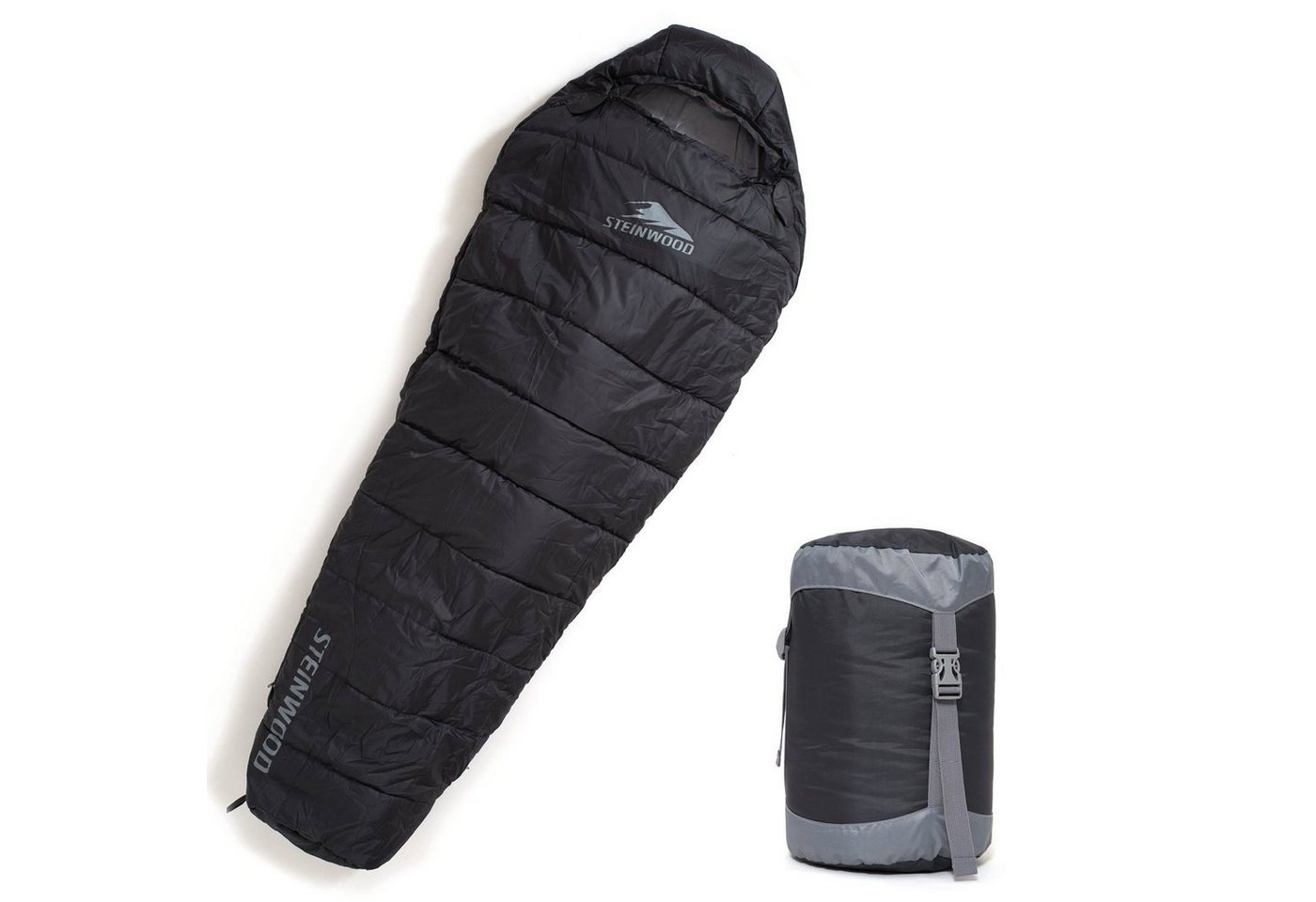 Steinwood Mumienschlafsack koppelbar extra breit 3-4 Season 210cm - Outdoor-Schlafsack, Mumien-S… Steinwood Mumienschlafsack koppelbar extra breit 3-4 Season 210cm - Outdoor-Schlafsack, Mumien-S… von Steinwood
