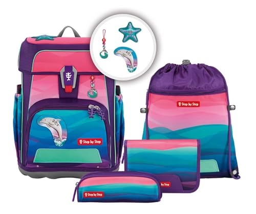 Step by Step CLOUD OCEAN Schulranzen-Set Dolphin Lana 5-tlg. Step by Step CLOUD OCEAN Schulranzen-Set Dolphin Lana 5-tlg. von Step by Step
