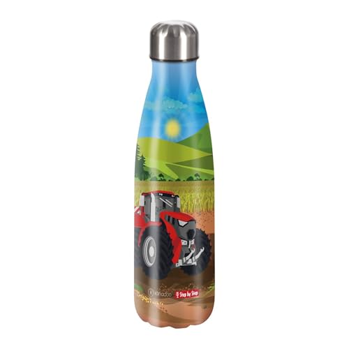 Step by Step Isolierte Trinkflasche aus Edelstahl Tractor Freddy grün, für kohlensäurehaltige Getränke, auslaufsicher mit Schraubverschluss, BPA-frei und 100% recycelbar, Schule Freizeit, 0,5 Liter Step by Step Isolierte Trinkflasche aus Edelstahl Tractor Freddy grün, für kohlensäurehaltige Getränke, auslaufsicher mit Schraubverschluss, BPA-frei und 100% recycelbar, Schule Freizeit, 0,5 Liter von Step by Step