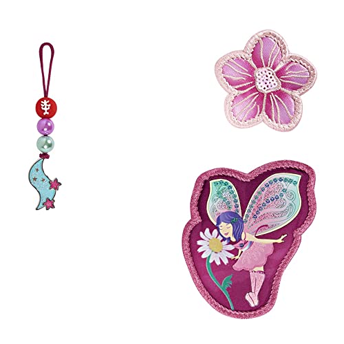 Step by Step Magic MAGS „Fairy Freya“, 3-teilig, 2 Magnet-Applikationen und 1 Anhänger, Ergänzung für Schulranzen oder Vorschulrucksack, rosa-rot Step by Step Magic MAGS „Fairy Freya“, 3-teilig, 2 Magnet-Applikationen und 1 Anhänger, Ergänzung für Schulranzen oder Vorschulrucksack, rosa-rot von Step by Step