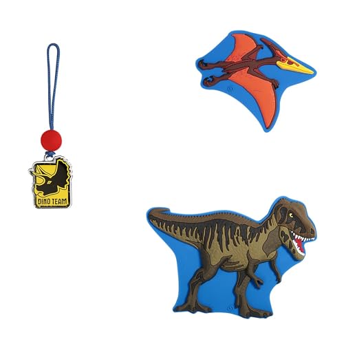 Step by Step Magic MAGS Schleich Dinosaurs, Tarbosauros, blau, 3-TLG, 2 Magnet-Applikationen & 1 Anhänger Step by Step Magic MAGS Schleich Dinosaurs, Tarbosauros, blau, 3-TLG, 2 Magnet-Applikationen & 1 Anhänger von Step by Step