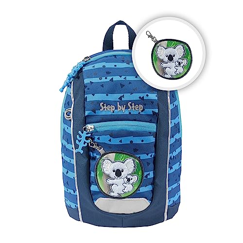 Step by Step Rucksack-Set KIGA Mini „Koala Coco“, blau, ergonomischer Rucksack mit höhenverstellbaren Brustgurt, für Kindergarten, Kinderkrippe & Kita, ab 12 M+, Kleinkinder, 6l Step by Step Rucksack-Set KIGA Mini „Koala Coco“, blau, ergonomischer Rucksack mit höhenverstellbaren Brustgurt, für Kindergarten, Kinderkrippe & Kita, ab 12 M+, Kleinkinder, 6l von Step by Step
