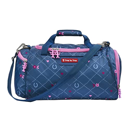 Step by Step Sporttasche „Horse Lima“, mit Nasswäschefach, Abnehmbarer Tragegurt, Verstellbarer Schultergurt, ab der 1. Klasse, 13L, blau-rosa Step by Step Sporttasche „Horse Lima“, mit Nasswäschefach, Abnehmbarer Tragegurt, Verstellbarer Schultergurt, ab der 1. Klasse, 13L, blau-rosa von Step by Step