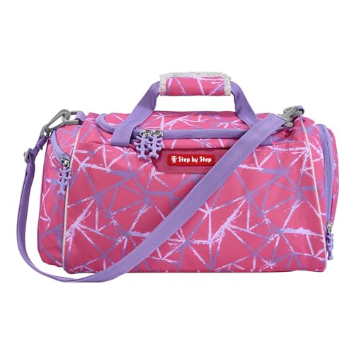 Step by Step Sporttasche „Star Stella“, llila/rosa, mit Nasswäschefach, Abnehmbarer Tragegurt, Verstellbarer Schultergurt, für Mädchen 1. Klasse, 13L Step by Step Sporttasche „Star Stella“, llila/rosa, mit Nasswäschefach, Abnehmbarer Tragegurt, Verstellbarer Schultergurt, für Mädchen 1. Klasse, 13L von Step by Step