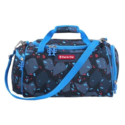 Step by Step Sporttasche „Tractor Freddy“, blau, mit Nasswäschefach, Abnehmbarer Tragegurt, Verstellbarer Schultergurt, für Jungen 1. Klasse, 13L Step by Step Sporttasche „Tractor Freddy“, blau, mit Nasswäschefach, Abnehmbarer Tragegurt, Verstellbarer Schultergurt, für Jungen 1. Klasse, 13L von Step by Step