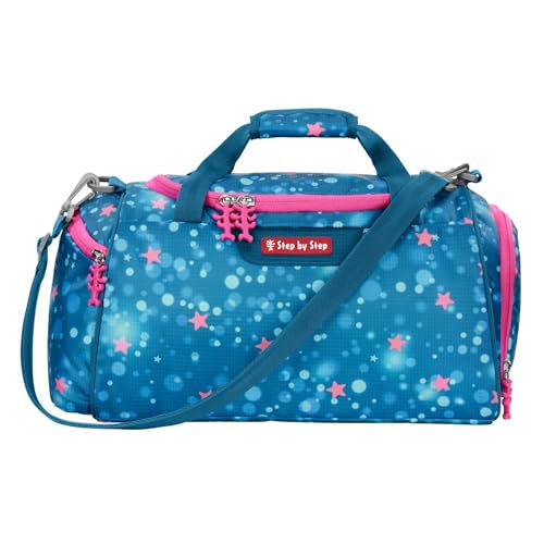 Step by Step Sporttasche Mermaid Lola, mit Nasswäschefach, Abnehmbarer Tragegurt, Verstellbarer Schultergurt, ab der 1. Klasse, 13L, blau Step by Step Sporttasche Mermaid Lola, mit Nasswäschefach, Abnehmbarer Tragegurt, Verstellbarer Schultergurt, ab der 1. Klasse, 13L, blau von Step by Step