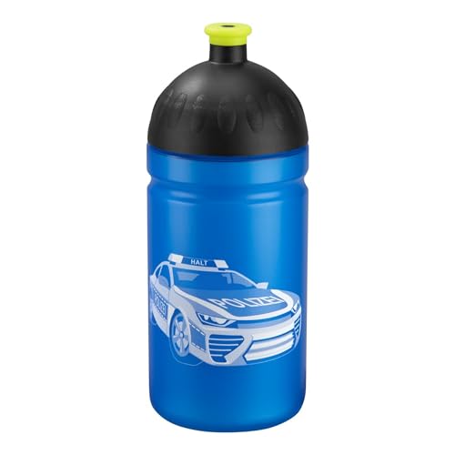 Step by Step Trinkflasche „Police Car Cody“ auslaufsicher, spülmaschinenfest, BPA-frei, für Schule, Kindergarten, heiße und kohlensäurehaltigen Getränke, 0,5L, blau - schwarz Step by Step Trinkflasche „Police Car Cody“ auslaufsicher, spülmaschinenfest, BPA-frei, für Schule, Kindergarten, heiße und kohlensäurehaltigen Getränke, 0,5L, blau - schwarz von Step by Step