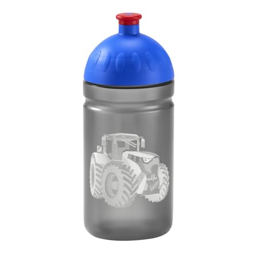 Step by Step Trinkflasche „Tractor Freddy“, schwarz-blau, auslaufsicher, spülmaschinenfest, BPA-frei, für Schule, Kindergarten, heiße und kohlensäurehaltigen Getränke, für Jungen, 0,5 Liter Step by Step Trinkflasche „Tractor Freddy“, schwarz-blau, auslaufsicher, spülmaschinenfest, BPA-frei, für Schule, Kindergarten, heiße und kohlensäurehaltigen Getränke, für Jungen, 0,5 Liter von Step by Step