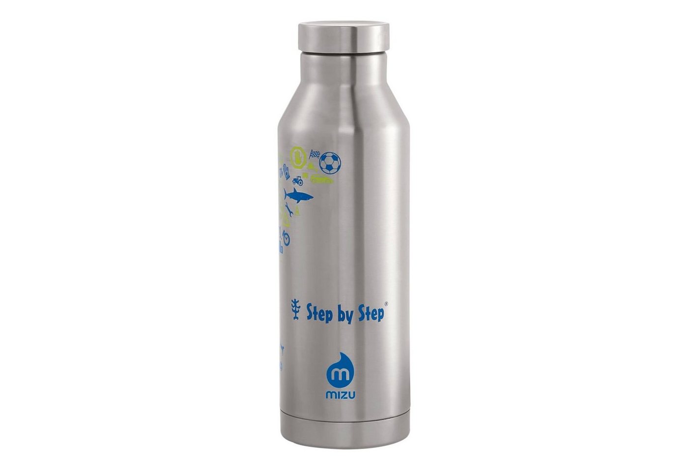 Step by Step Trinkflasche Edelstahl, 0,5 l Step by Step Trinkflasche Edelstahl, 0,5 l von Step by Step