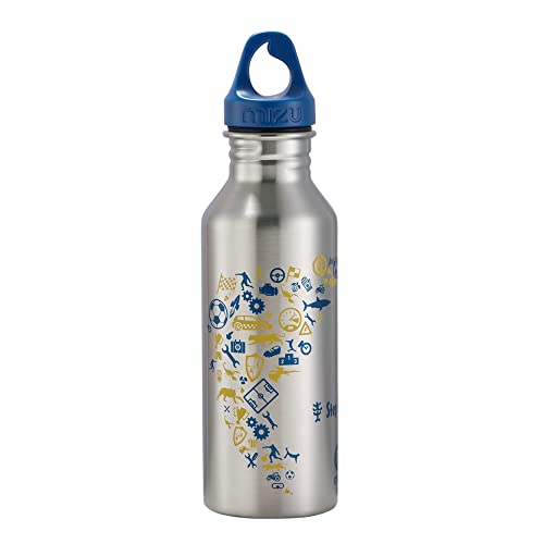 Step by Step Trinkflasche aus Edelstahl, blau/gelb, für kohlensäurehaltige Getränke, auslaufsicher mit Henkel-Schraubverschluss, Plastik- und BPA-frei, für Schule und Freizeit, Jungen, 0,5 Liter Step by Step Trinkflasche aus Edelstahl, blau/gelb, für kohlensäurehaltige Getränke, auslaufsicher mit Henkel-Schraubverschluss, Plastik- und BPA-frei, für Schule und Freizeit, Jungen, 0,5 Liter von Step by Step