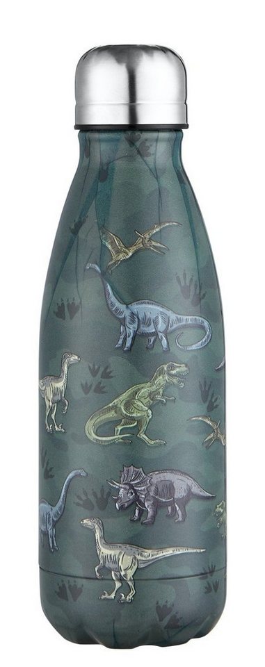 Step by Step Xanadoo Edelstahl-Trinkflasche Kids-Line 350ml Dinosaurier Babystiefel von Step by Step