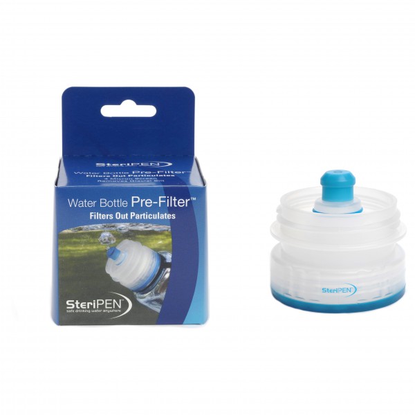 Steripen - Water Bottle Pre-Filter - Partikelfilter blau/weiß Steripen - Water Bottle Pre-Filter - Partikelfilter blau/weiß von SteriPEN