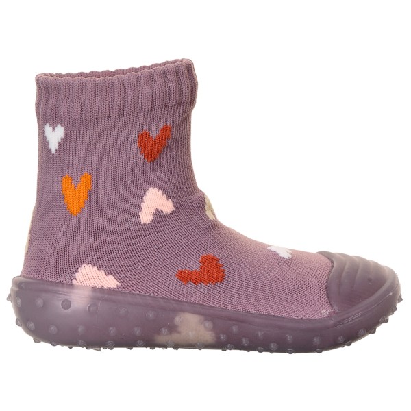 Sterntaler - Kid's Adventure-Socks Herzen - Hüttenschuhe Gr 23/24 rosa von Sterntaler