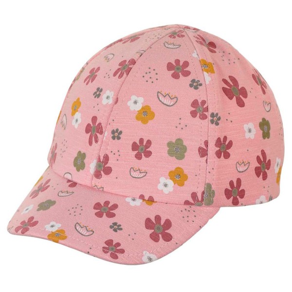 Sterntaler - Kid's Baseball-Cap Blumen - Cap Gr 45 cm rosa von Sterntaler