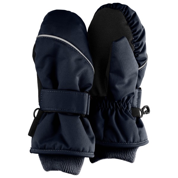 Sterntaler - Kid's Fäustlinge Waterproof mit Reissverschluss - Handschuhe Gr 2 blau/schwarz von Sterntaler