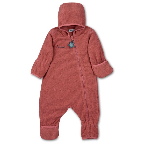 Sterntaler - Kid's Overall Fleece - Overall Gr 86 rot von Sterntaler