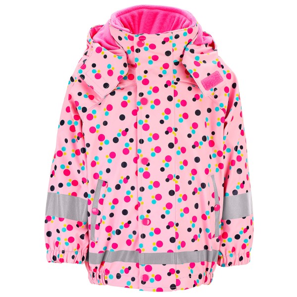 Sterntaler - Kid's Regenjacke mit Innenjacke Dots - Regenjacke Gr 98 rosa von Sterntaler