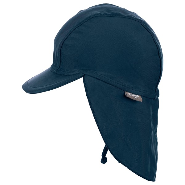 Sterntaler - Kid's Schirmmütze Nackenschutz mit Kordel - Cap Gr 53 cm blau von Sterntaler