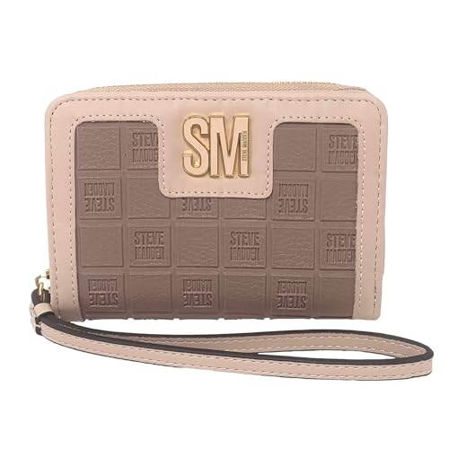 Steve Madden Bjess Geldbörse Wristlet, Blush Multi, Einheitsgröße von Steve Madden