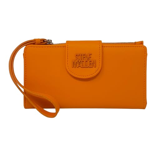 Steve Madden Damen Bjeslin Geldbörse mit Armband, Mango, Einheitsgröße, Modern von Steve Madden