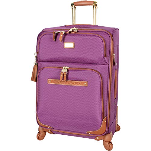 Steve Madden großes erweiterbares Gepäck mit Spinnrollen, violett (Violett) - D4041-50-28S von Steven Madden Luggage