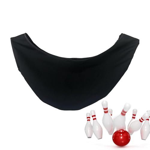 Bowling-Wippe-Tasche, Bowling-Kugelschlinge - Weiches Bowlingtaschen-Reinigungstuch, Mikrofaser-Bowlingträger,Tragbare Bowling-Aufbewahrungstasche, Bowling-Zubehör für die Reinigung von Bowlingkugeln, von Stibtmr