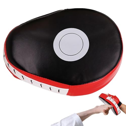 Boxpolster, Schlaghandschuhe - Gebogene Box-Ziel-MMA-Pads aus PU-Leder | Stoßdämpfende Box-Trainingsausrüstung, Schlaghandschuhe für Erwachsene und Kinder, Gym-Club-Trainingsausrüstung Boxpolster, Schlaghandschuhe - Gebogene Box-Ziel-MMA-Pads aus PU-Leder | Stoßdämpfende Box-Trainingsausrüstung, Schlaghandschuhe für Erwachsene und Kinder, Gym-Club-Trainingsausrüstung von Stibtmr