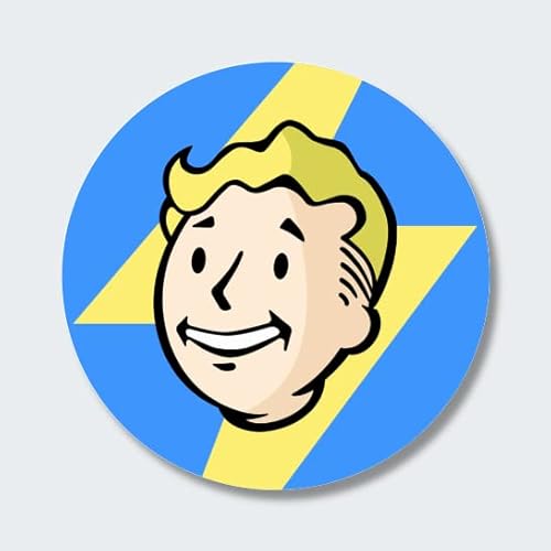 StickerGreen Fallout, Vault Boy Logo, Aufkleber, Doppelpack, mehrere Größen (5 cm breite) von StickerGreen