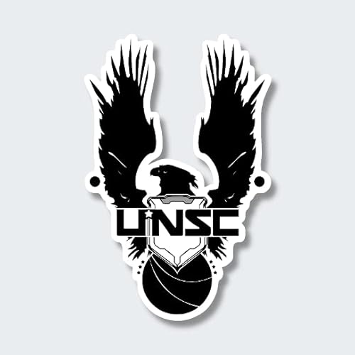 StickerGreen Halo, UNSC logo, Aufkleber, Doppelpack, mehrere Größen (5 cm breite) von StickerGreen