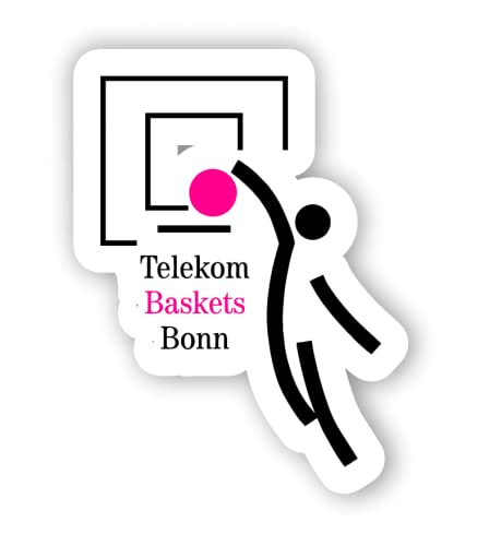 Telekom Bonn Sticker, Aufkleber, Doppelpack, mehrere Größen (15) von StickerGreen