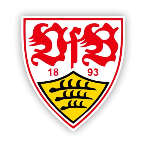 VfB Stuttgart Sticker, Aufkleber, Doppelpack, mehrere Größen (15) von StickerGreen