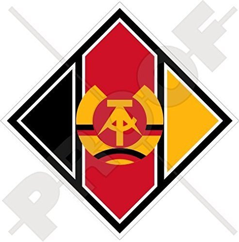 OSTEN DEUTSCHLAND Luftwaffe LSK Flugzeuge Rondell Luftstreitkräfte der Nationalen Volksarmee DDR GDR DEUTSCHLAND 100mm Auto & Motorrad Aufkleber, Vinyl Sticker von StickersWorld