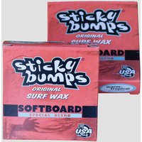 Sticky Bumps Softboard Warm/Tropical Surfwachs uni von Sticky Bumps