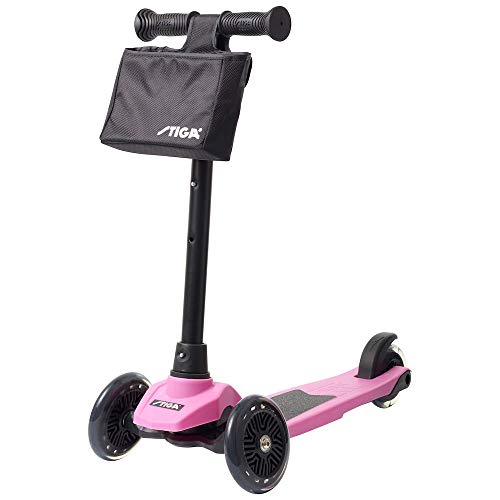 STIGA Mini Kick Supreme+ Premium Kickscooter für Kinder ab 3 Jahre, mit 3 Rädern und Verstellbare Lenkerhöhe – Rosa STIGA Mini Kick Supreme+ Premium Kickscooter für Kinder ab 3 Jahre, mit 3 Rädern und Verstellbare Lenkerhöhe – Rosa von STIGA