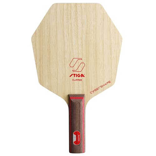 STIGA Clipper Cybershape - Offensives 7-Layer Tischtennisholz - Höchstgeschwindigkeit mit Präzision - Gerader Griff STIGA Clipper Cybershape - Offensives 7-Layer Tischtennisholz - Höchstgeschwindigkeit mit Präzision - Gerader Griff von STIGA
