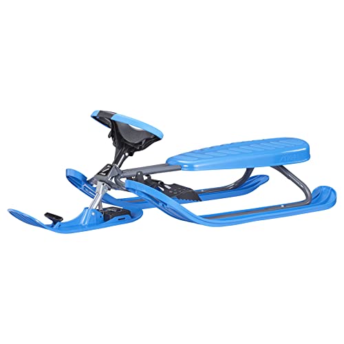 STIGA Snowracer Curve – Robuster Lenkschlitten mit Bremse und Zugseilwinde – Stahlrahmen Bobschlitten für Kinder und Erwachsene bis 90 kg – Winter Schlitten ab 7 Jahren STIGA Snowracer Curve – Robuster Lenkschlitten mit Bremse und Zugseilwinde – Stahlrahmen Bobschlitten für Kinder und Erwachsene bis 90 kg – Winter Schlitten ab 7 Jahren von STIGA
