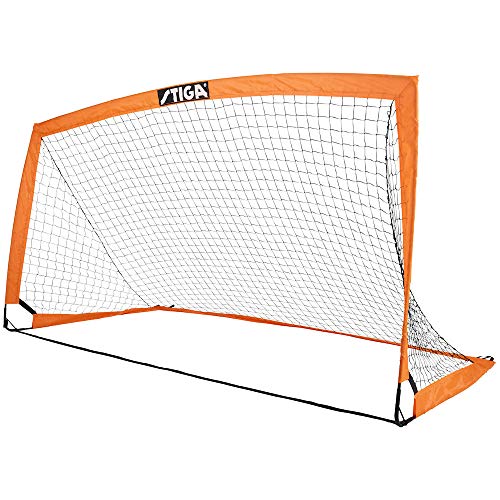 STIGA Match Mobiles Leicht Aufzubauendes Fußballtor mit Tragetasche Orange/Schwarz - 270 x 150 x 150 cm STIGA Match Mobiles Leicht Aufzubauendes Fußballtor mit Tragetasche Orange/Schwarz - 270 x 150 x 150 cm von STIGA