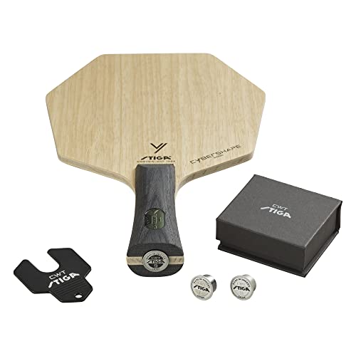 STIGA Erwachsene (Unisex) Cybershape Wood CWT Tischtennisholz, Braun, Classic STIGA Erwachsene (Unisex) Cybershape Wood CWT Tischtennisholz, Braun, Classic von STIGA