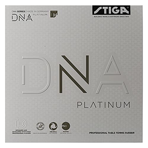 STIGA Unisex-Adult DNA Platinum H Tischtennisbelag, Rot, 2.3 STIGA Unisex-Adult DNA Platinum H Tischtennisbelag, Rot, 2.3 von STIGA