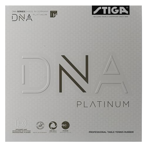 STIGA Unisex-Adult DNA Platinum H Tischtennisbelag, Schwarz, 2.3 STIGA Unisex-Adult DNA Platinum H Tischtennisbelag, Schwarz, 2.3 von STIGA