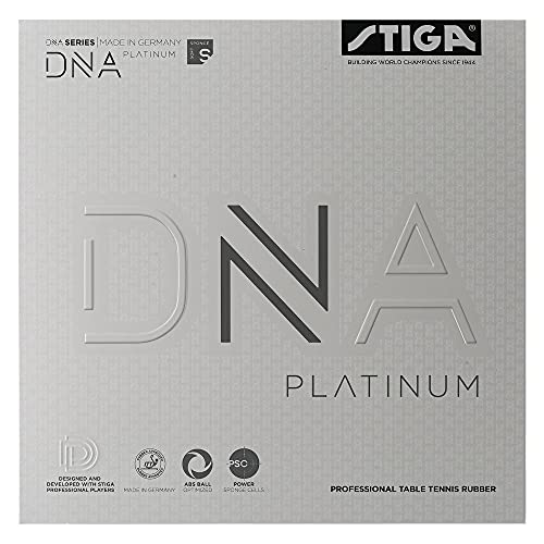 STIGA Unisex-Adult DNA Platinum S Tischtennisbelag, Rot, 2.1 STIGA Unisex-Adult DNA Platinum S Tischtennisbelag, Rot, 2.1 von STIGA