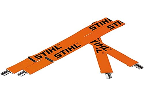 Stihl 0000 884 1510 Hosenträger für Bundhose mit Metallklips und Kunststoffinlay, Farbe: Orange, Länge: 110 cm Stihl 0000 884 1510 Hosenträger für Bundhose mit Metallklips und Kunststoffinlay, Farbe: Orange, Länge: 110 cm von Stihl