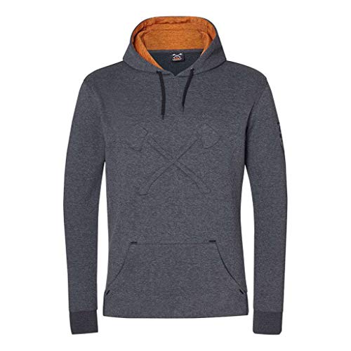 Stihl Hoodie Axe, grau/Orange Melange, s Stihl Hoodie Axe, grau/Orange Melange, s von Stihl