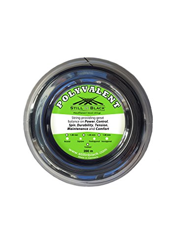 Still in Black-Mensur Tennis schwarz schwarz 200 m x 1,25 mm Still in Black-Mensur Tennis schwarz schwarz 200 m x 1,25 mm von Still in Black