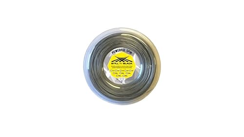 Still in Black Spule 300 m Powerful Spin Grau 1,18 mm tennisbesaitung Still in Black Spule 300 m Powerful Spin Grau 1,18 mm tennisbesaitung von Still in Black